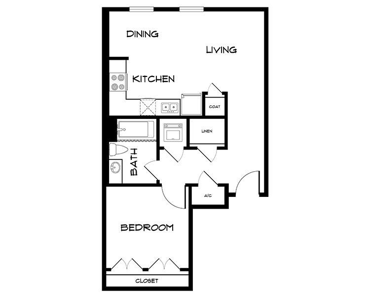 The Lofts at Municipal A2 Floor Plan Link, Will Pop Out Picture that Can Be Zoomed