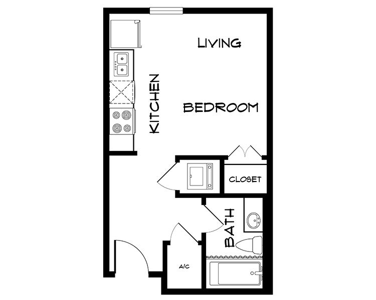The Lofts at Municipal E1 Floor Plan Link, Will Pop Out Picture that Can Be Zoomed